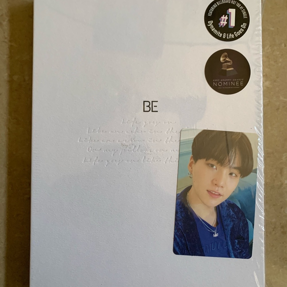 BTS BE ESSENTIAL ALBUM W YOONGI PC